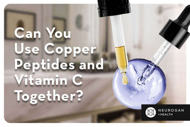 ¿Se pueden utilizar péptidos de cobre y vitamina C juntos?