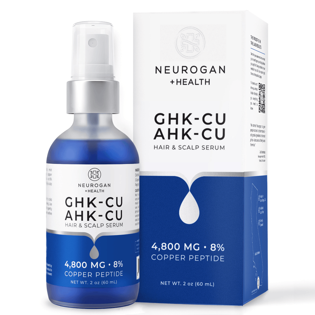 AHK-CU + GHK-Cu Hair Serum Pro 4800mg | Hair Growth | Neurogan AHK-CU + GHK-Cu Hair Serum Pro 4800mg | Hair Growth | Neurogan