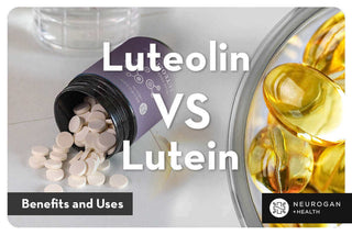 Luteolin vs lutein supplements side by side