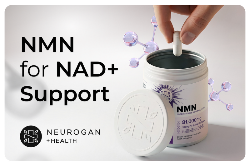 NMN para el apoyo de NAD+: cómo funciona, beneficios, dosis y qué dice la investigación