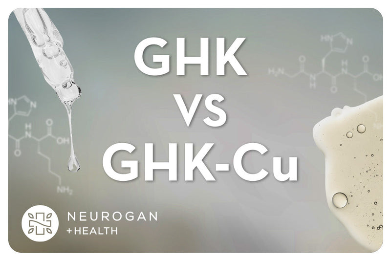 GHK frente a GHK Cu