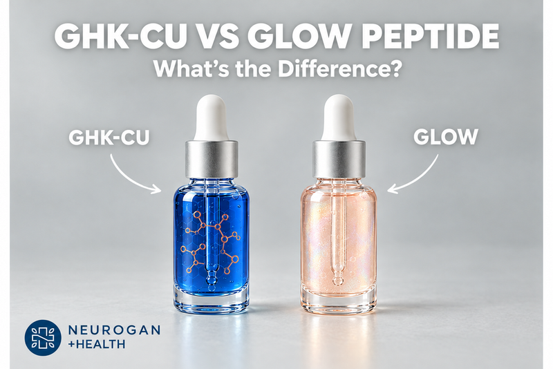 GHK-Cu vs Glow Peptide: What's the Difference?