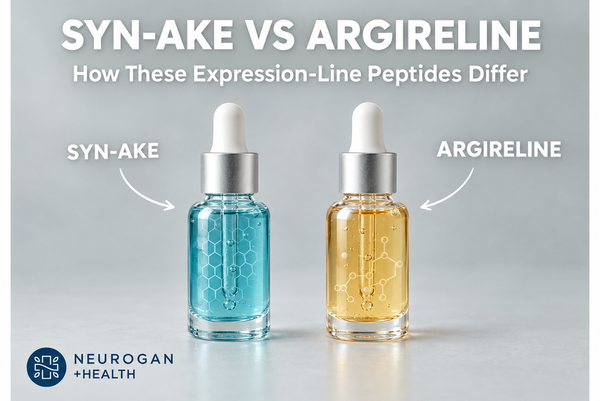 Syn-Ake vs Argireline expression-line peptides compared