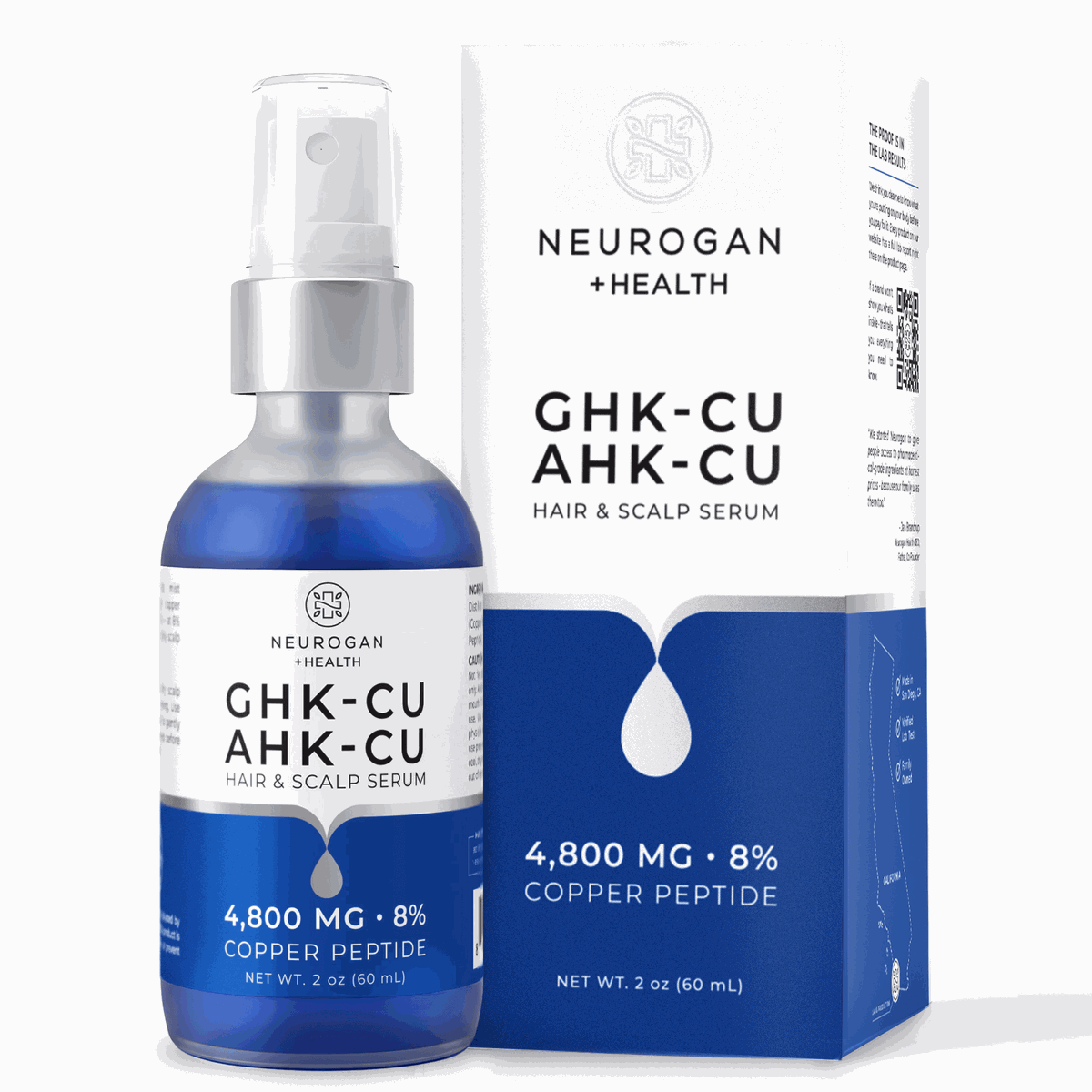 GHK-Cu product packaging and quality signals for understanding negative side effects of GHK-Cu