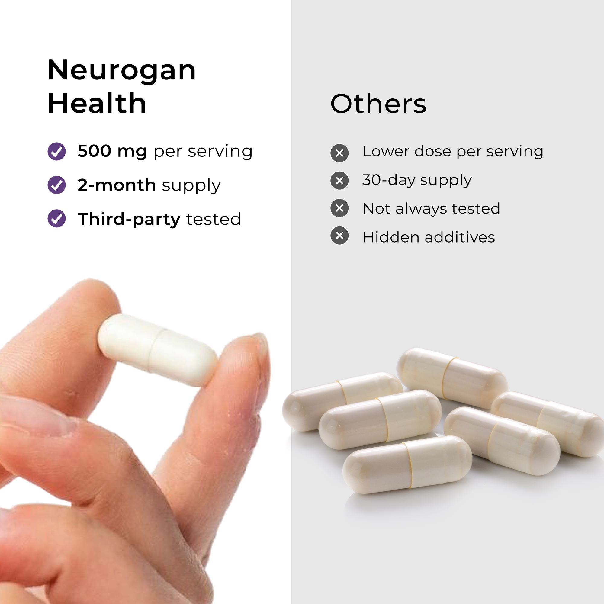 NMN Capsules 500MG | Tested, Proven, 60 Day Supply – Neurogan Health NMN Capsules 500MG | Tested, Proven, 60 Day Supply – Neurogan Health