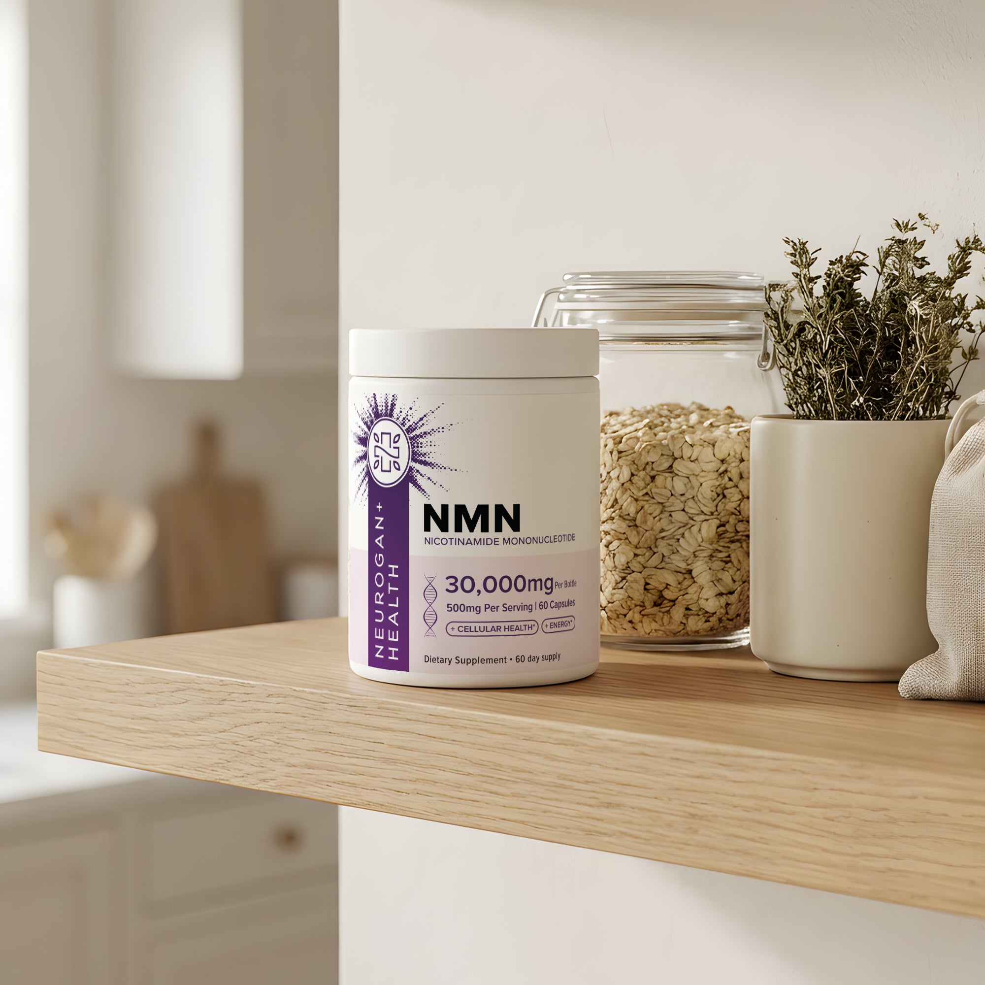 NMN Capsules 500MG | Tested, Proven, 60 Day Supply – Neurogan Health