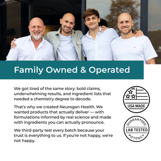 Neurogan Health family-owned business