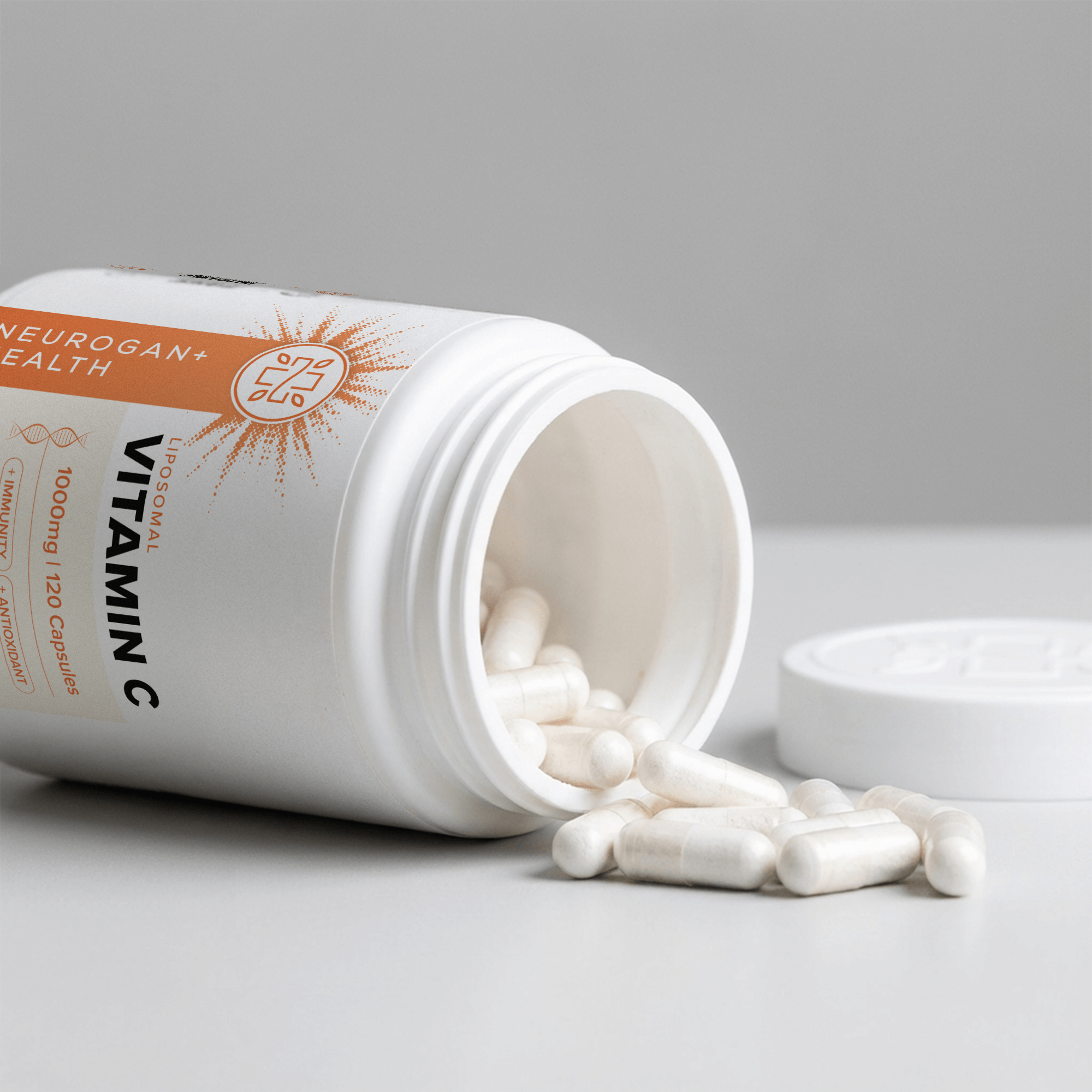 Liposomal Vitamin C 1000mg, Bioavailable Antioxidant, 120 CT