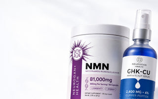 NMN capsules and GHK-Cu hair serum