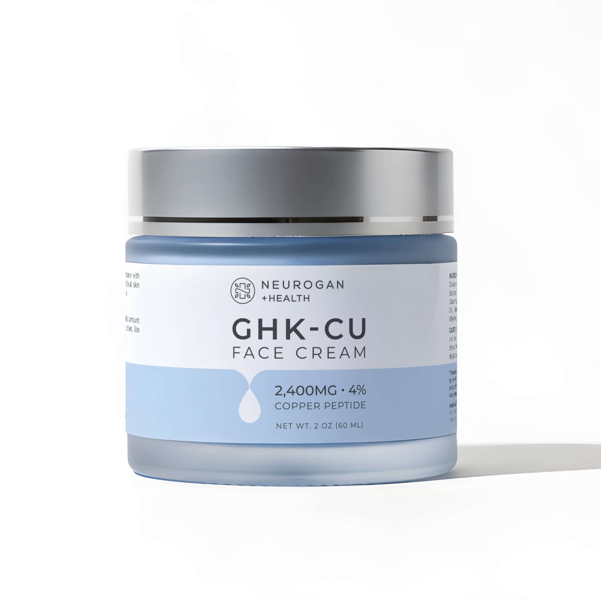 Advanced GHK-Cu Face Cream 2400mg 4% | Firmer Skin | Neurogan Neurogan Health Advanced GHK-Cu Face Cream 2400mg 4% | Firmer Skin | Neurogan Neurogan Health