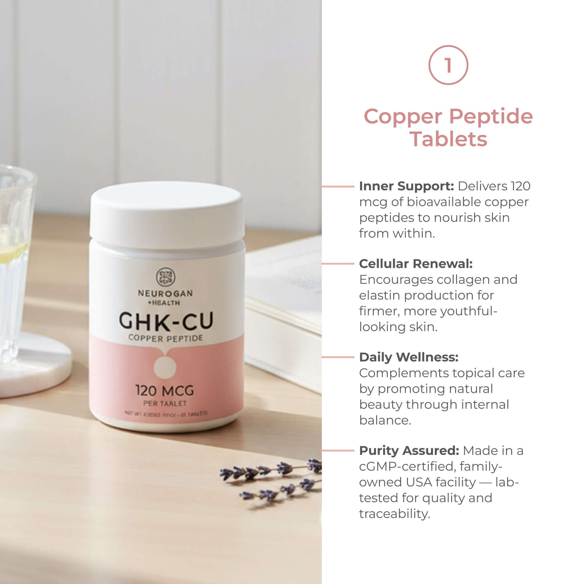 The Skin & Hair Stack | GHK-Cu Copper Peptide Bundle | Neurogan Neurogan Health The Skin & Hair Stack | GHK-Cu Copper Peptide Bundle | Neurogan Neurogan Health
