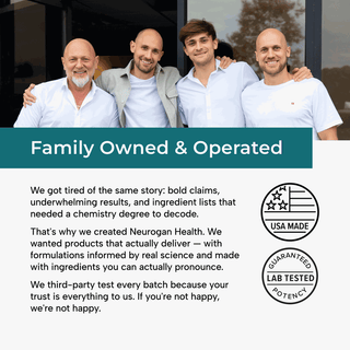 Neurogan, the family-owned business behind L-Glutathione Face Cream