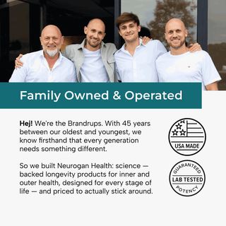 Neurogan Health family-owned business behind the L-Glutathione Face Mist