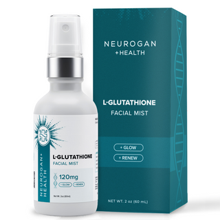 L-Glutathione Face Mist 120mg box, antioxidant facial spray by Neurogan Health