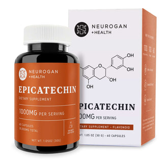 Epicatechin Capsules by Neurogan, 1000mg per serving, dietary supplement for muscle growth and sports performance.