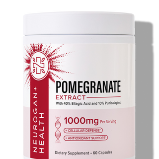 Neurogan Health Pomegranate Extract tub, 1000mg per serving, 60 capsules