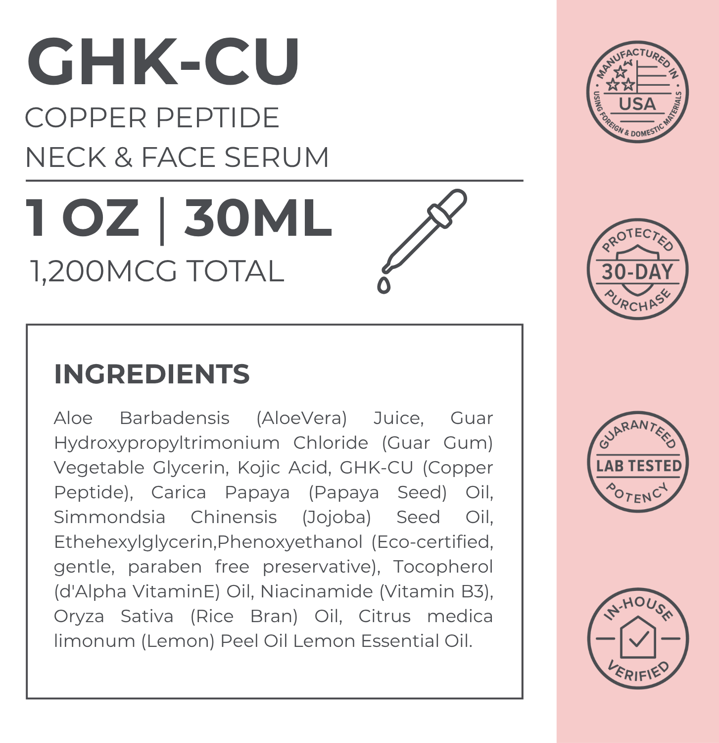neurogan health ghk cu peptide serum GHK-Cu Face Serum | 1200MG neurogan health ghk cu peptide serum GHK-Cu Face Serum | 1200MG