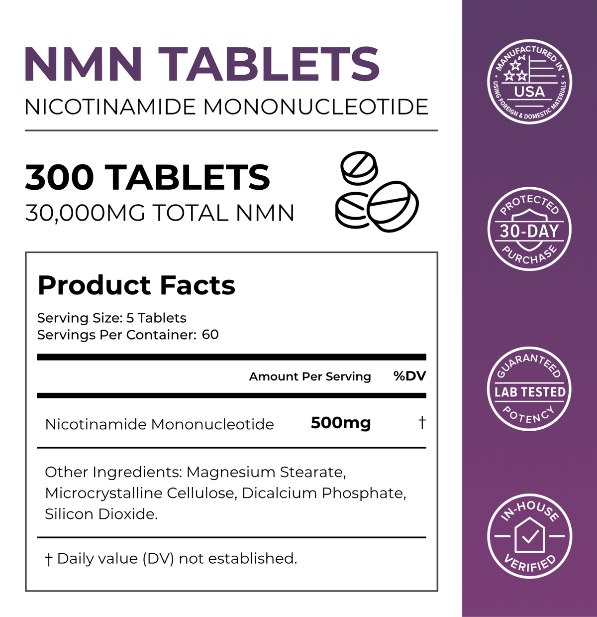 NMN Tablet 30000mg, Healthy Aging & Energy – Neurogan Health