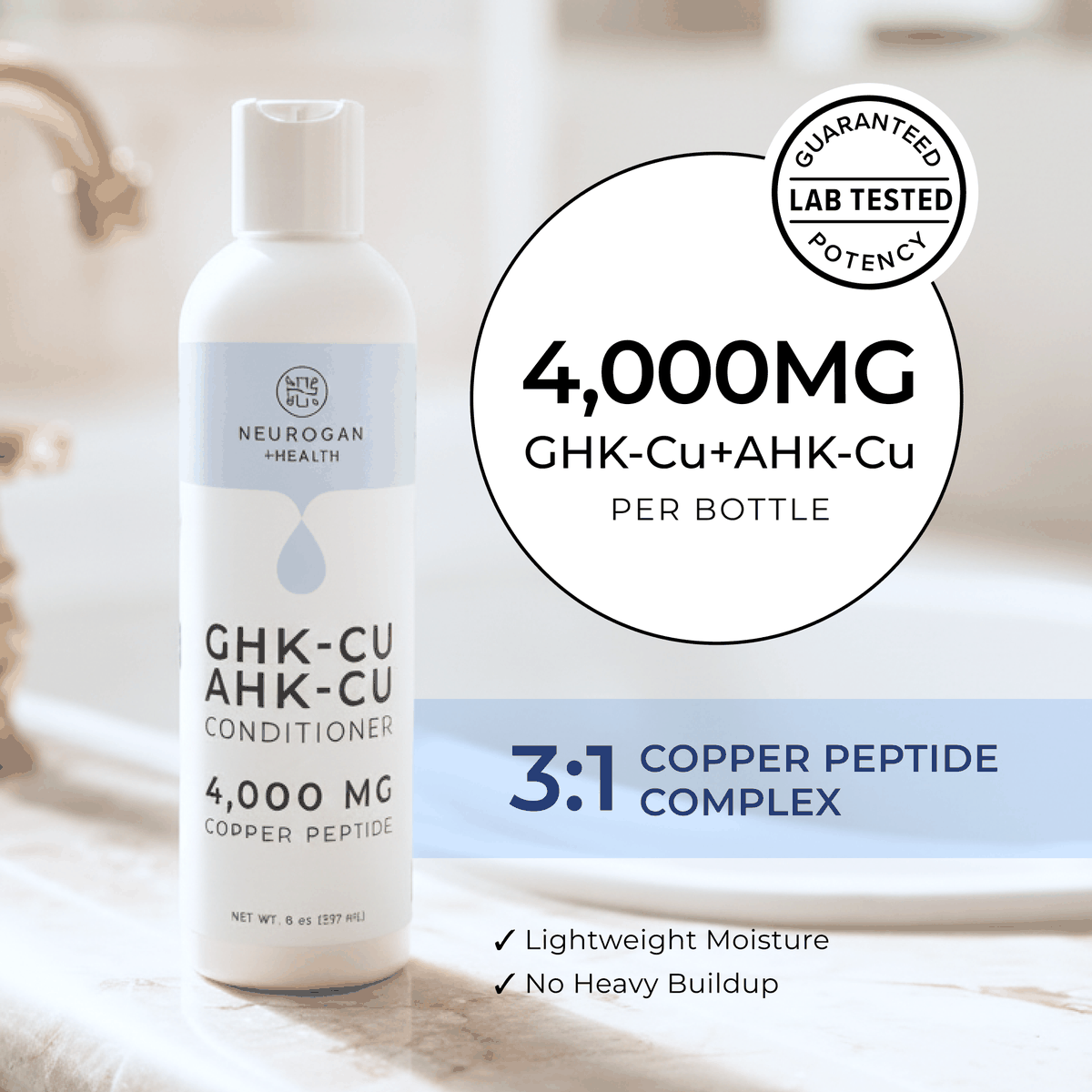 buy ahk-cu Raws 10g la vitamina E y el aloe acondicionan y desenredan para una sensacin ms suave y tersa Acondicionador para el cabello GHK-Cu