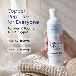 GHK-Cu + AHK-Cu Copper Peptide Hair Conditioner 4000mg - Lifestyle